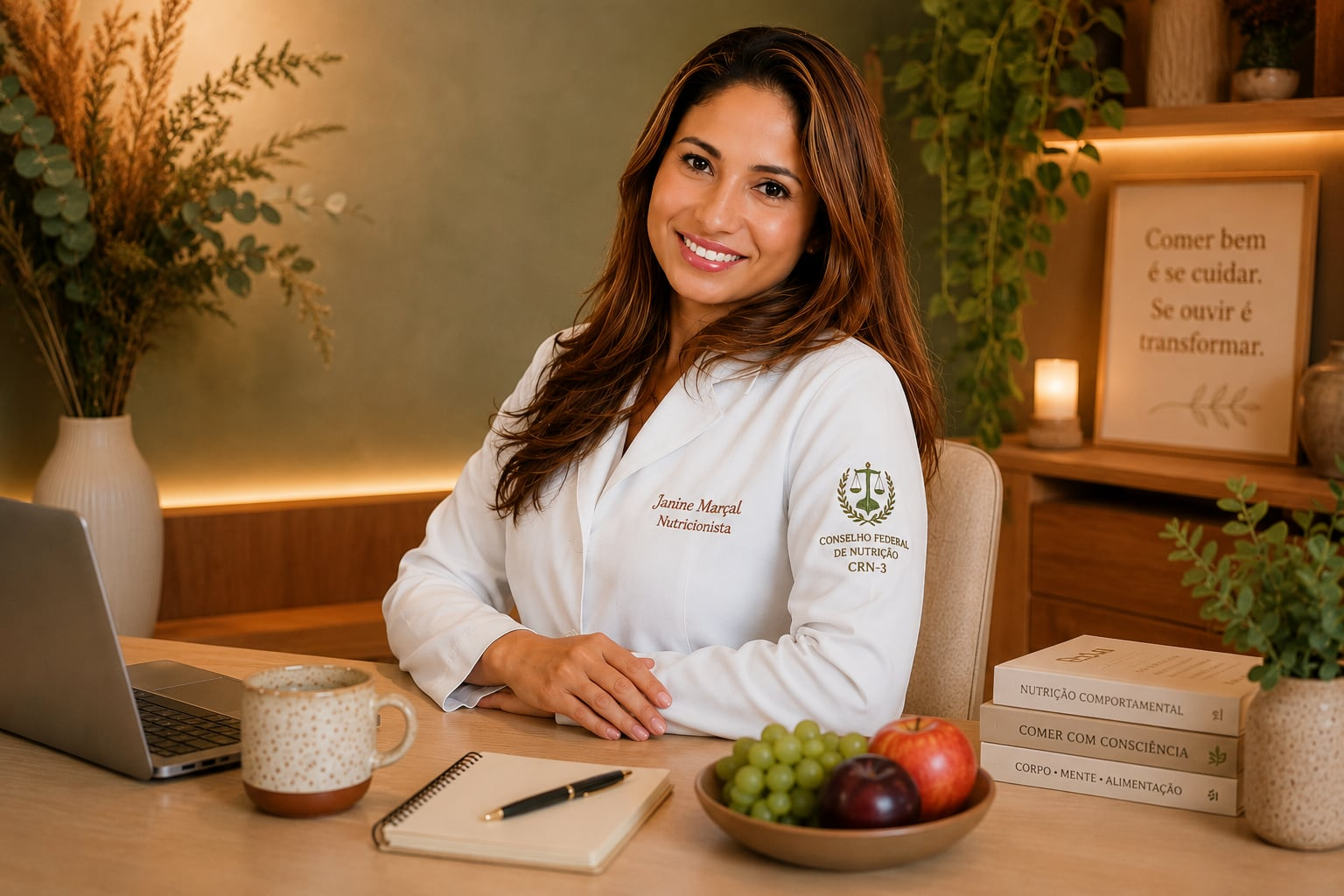 Nutricionista Janine Marçal